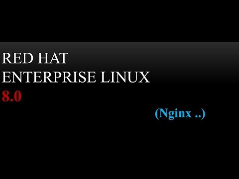 How to install apache #nginx rhel 8
