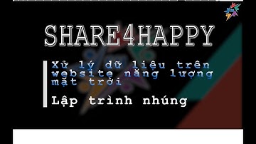 Lập trình sự kiện, tính toán sản lượng và vẽ biểu đồ chart - XD website tính sản lượng mặt trời - P3