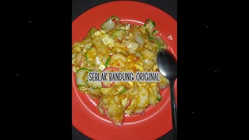 Resep Warisan Seblak Bandung Original | Cemilan Khas Bandung | olahan kerupuk bawang | cemilan pedas
