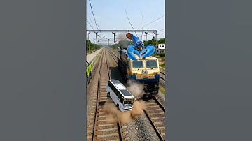 SETC. bus vs Train #train #railway #indianrailways #automobile #railroad
