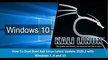 How To Dual Boot Kali Linux Latest Update 2020.2 with Windows 7, 8 and 10 | How To KR