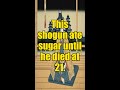 The Shogun Who Ate Himself to Death at 21 #Shorts