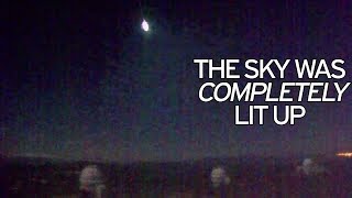 Your watching Skywatch Media News November 8, 2018: Fireball 10X Br...
