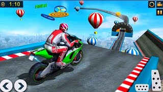 Mega Ramp GT Bike Stunt Racing Simulator - Extreme Motocross Dirt Bike Racer - Android GamePlay screenshot 2