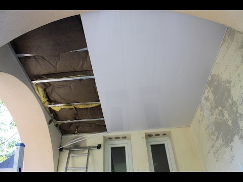 Vidéo: Comment Faire Des Plafonds à Partir De Panneaux De PVC