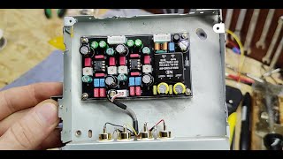 Modification of the Tuner and Amplifier Unit (TAU) for low-level output (RCA) - Mazda.