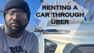 Renting a Car Through UBER (my experience)