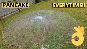 How to throw a cast net to pancake EVERY TIME! ep17