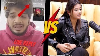 MUNAWAR FARUQUI LIVE REPLY TO ANJALI ARORA AND LIVE 800K+ RECORD BREAK.