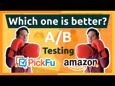 Amazon A/B Testing vs. PickFu | Optimize Your Listing With Split Testing🔥