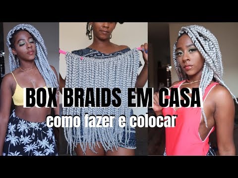 COMO COLOCAR TRANÇAS PRONTAS (JUMBO BRASILEIRO) - Eloisa Santos