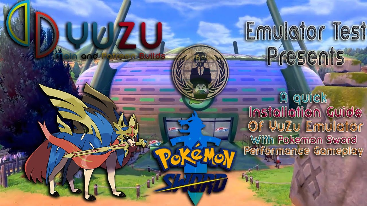 Yuzu Emulator Android - Pokemon Sword & Shield Gameplay Test