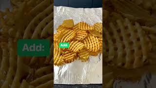 Waffle Fry Nachos #Shorts