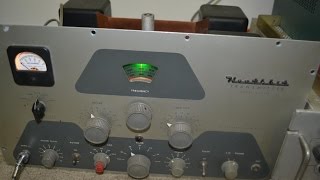 Demonstration of the Heathkit DX 100 no case