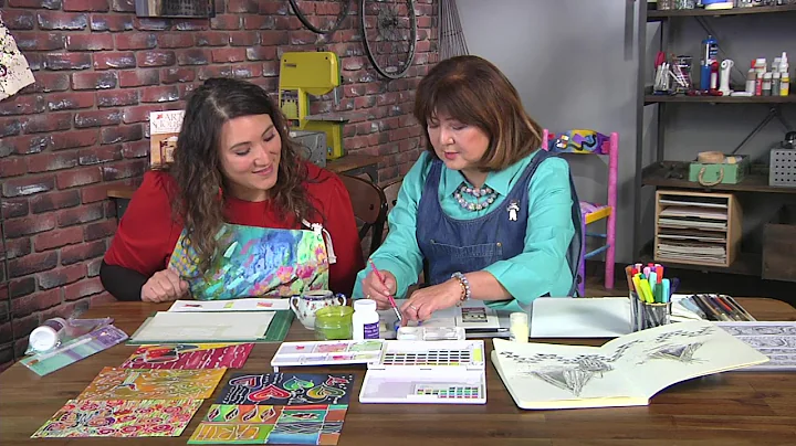 Learn about watercolor resist on Make It Artsy wit...