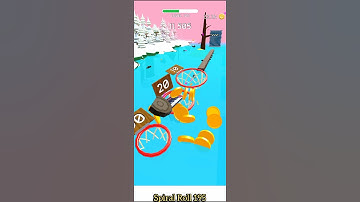 Spiral Roll | All Levels Gameplay Walkthrough | New Level 195 | ios, android, Mobile Game #shorts