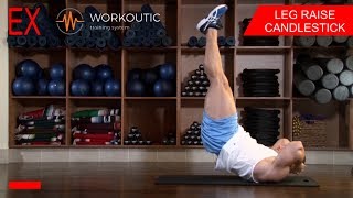Abs Exercises - LEG RAISE CANDLESTICK
