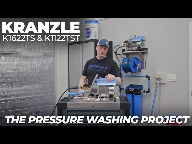 Kranzle K1622TS Pressure Washer, Complete Wall Or Cart Mount Package, Level 5