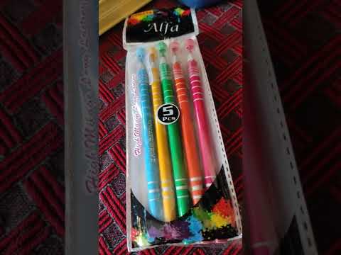 ALFA D/F Ballpens pack rs20 5 pieces😍😘😁😋#trending #trendingshorts #youtubeshorts  #support #amazing