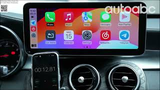 AUTOABC 12.3” Wireless CarPlay Android Auto for Mercedes-Benz Review Aliexpress