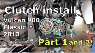 Clutch Swap on Kawasaki Vulcan 900 Classic