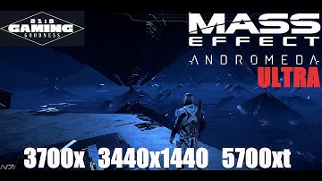 Mass Effect Andromeda 21:9 Ultra | 3440x1440 | 3700X | 5700XT