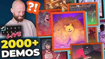 Playing EVERY Steam Next Fest Demo (Day 1)