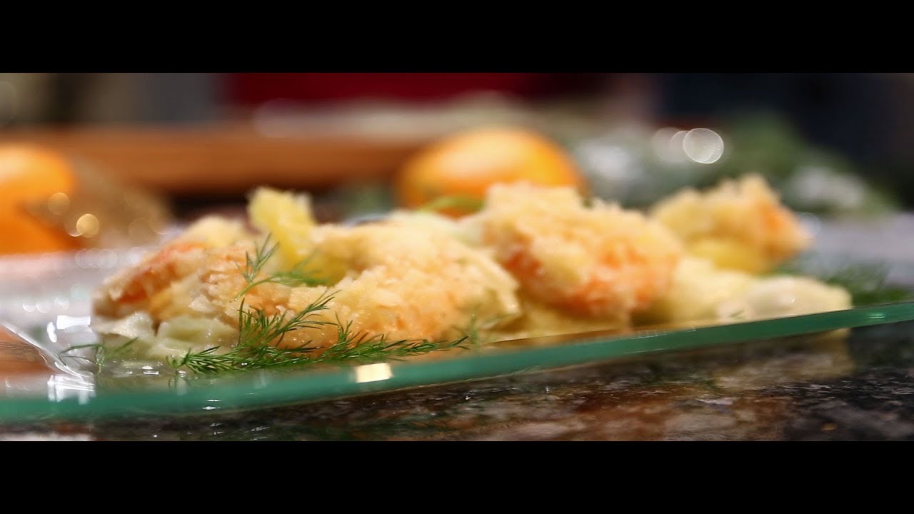 KATRIN KOCHT: Fenchel-Orangensalat mit frittierten Garnelen (REZEPT ...