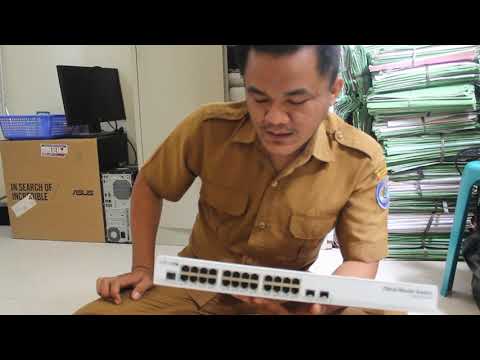 Unboxing Dan Riview Switch Mikrotik CRS326-24G-2S+RM
