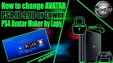 How to change AVATAR on PS4 Jailbreak 9.00 or Lower! | Without Internet | PS4 Avatar Maker by Lapy