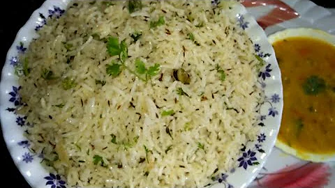 Jeera Rice Recipe / How To Make Jeera Rice In Kannada /Restaurant Style Jeera Rice Recipe In Kannada