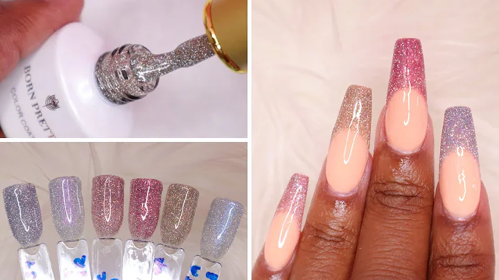 Testing Reflective Glitter Gel Polishes | Is It Worth The Hype?! | BORN PRETTY