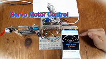 DIY Servo Motor Control using hc 05 bluetooth module #electronics #electronicproject #diy #arduino