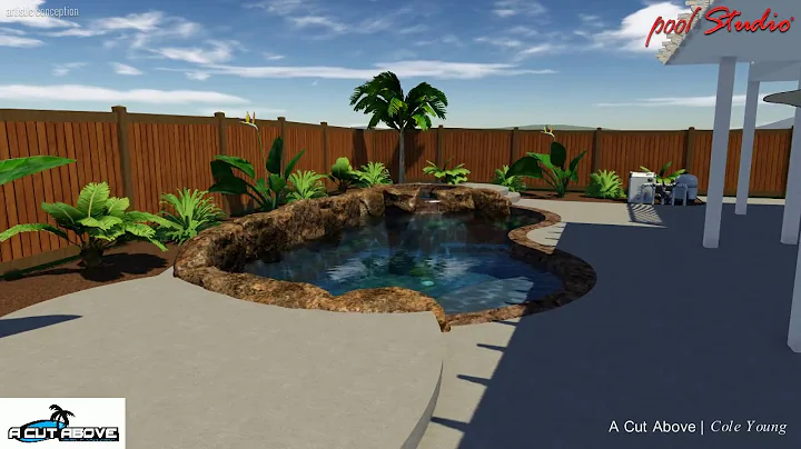 A Cut Above Pools 3D Pool Studio Design - Schembri