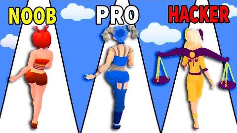 NOOB vs PRO vs HACKER in Zodiac Runner game Gameplay All Levels ‏ ‏‏