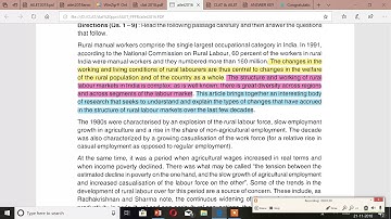Attempt Reading Comprehension Passages in CLAT | AIR 11 Harshita Gupta
