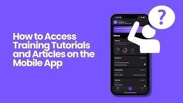 Resident Mobile | How to Access Training Videos and Articles on the Mobile App