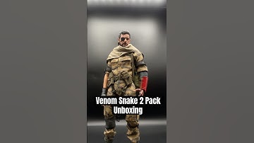VENOM SNAKE FIGURE UNBOXING LIMTOYS SNAKE 2 PACK #metalgearsolid #metalgear #hideokojima #bigboss