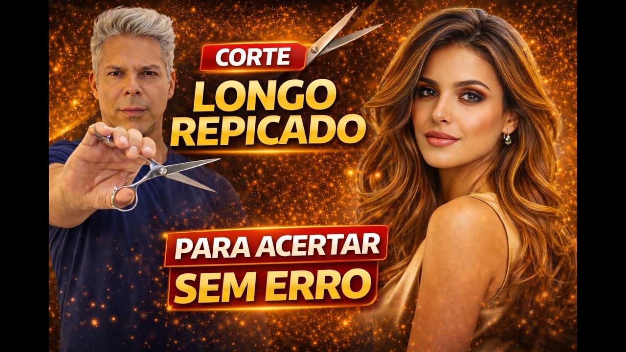 Longo Repicado com Rô Siqueira — Técnica + Acabamento Profissional (AO VIVO 8h59)