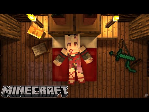 【#Minecraft】ただいま我が家🏡【丸餅つきみ/Re:AcT】