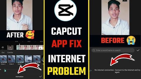Capcut No Internet Connection Problem Fix  | How To Solve Capcut Viamaker No Internet Connection