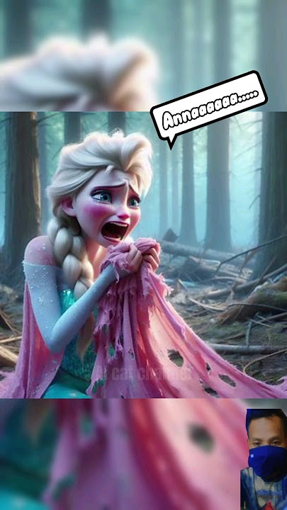 Poor princess Anna and Elsa #disney #princess