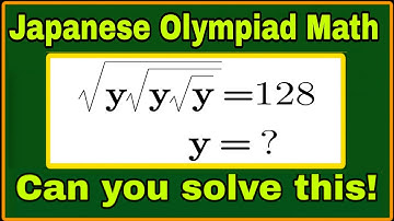 Japanese|A Very Nice Nested Square Root Algebra Olympiad Maths  Problem|Tricky Maths| Can you solve?