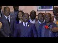 Assemble nationale  arrive du prsident guillaume soro  abidjan