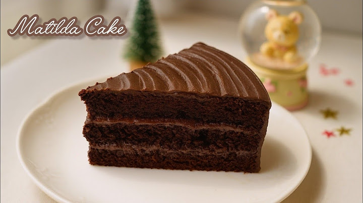"ماتيلدا كيك " ألذ كيكة شوكولاته Chocolate Matilda Cake 💥