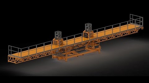 EZ Scaffold Mast Climber Video (Single and Twin Mast)