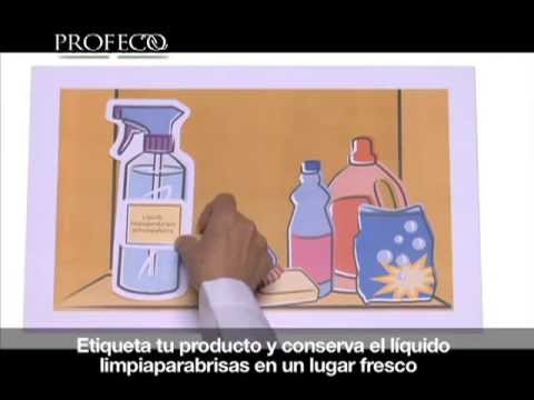 "Tecnología Doméstica Profeco" [Líquido limpiaparabrisas 28.3]