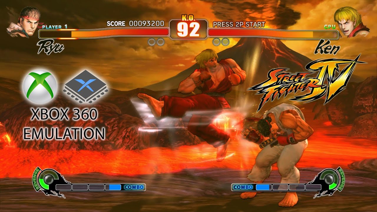 Street Fighter IV (PLAYABLE), Xenia Emulator