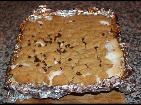Cooking With Mason Smore Cookie Brownie Bars-11-08-2015