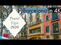 Barcelona  travel tips 2020    barcelona in 4k  nitro nature